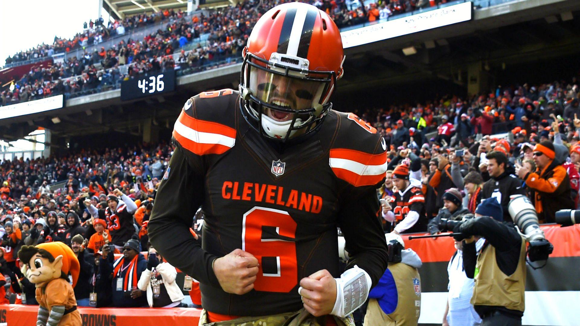 Baker Mayfield Browns Wallpapers Top Free Baker Mayfield Browns Backgrounds Wallpaperaccess