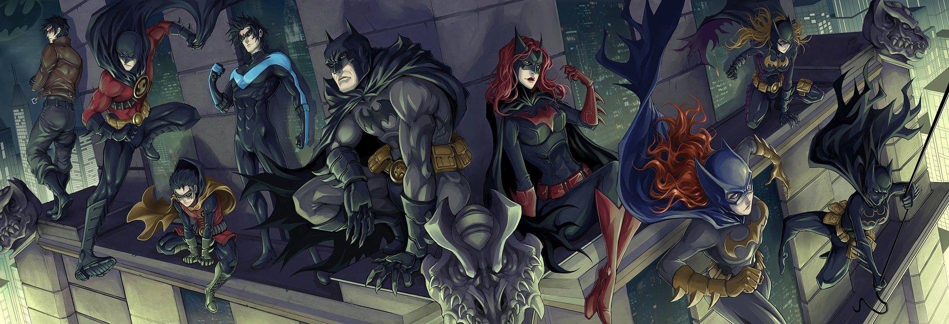 1900x650 Free download batman robin dc comics batgirl nightwing batwoman red 1154290 [1900x650] for your Desktop, Mobile & Tablet. Explore Robin DC HD Wallpaper. Batman Wallpaper And, HD Comic