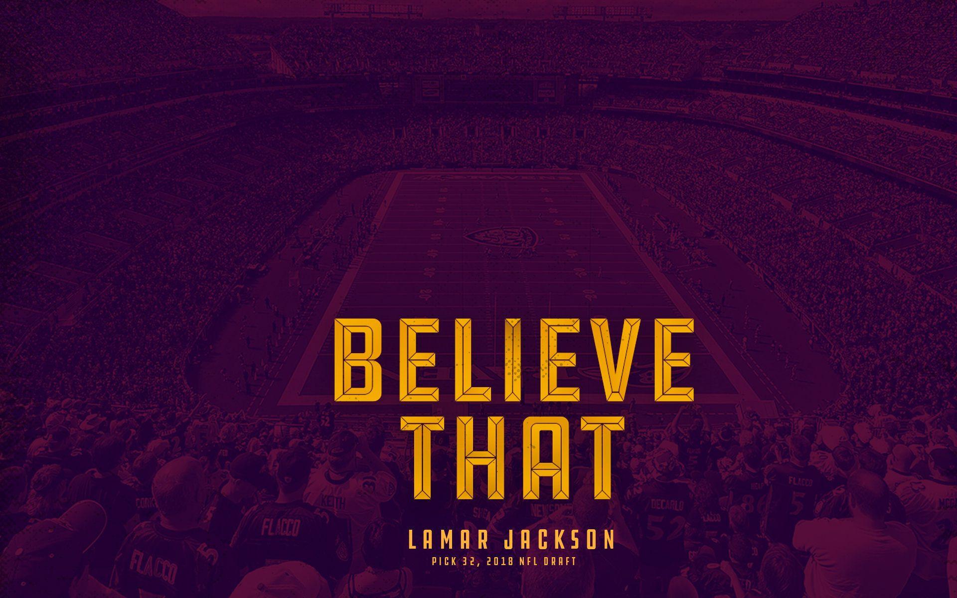 1920x1200 Baltimore Ravens Lamar Jackson Wallpaper