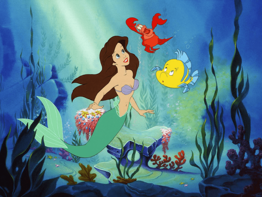 1024x768 Princess Ariel