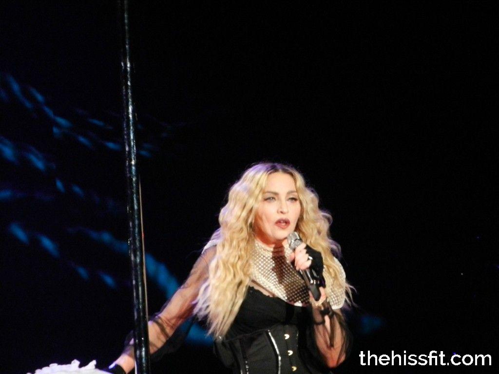 1024x768 MADONNA REBEL HEART TOUR Los Angeles Forum Fan Photo. The HISS FIT