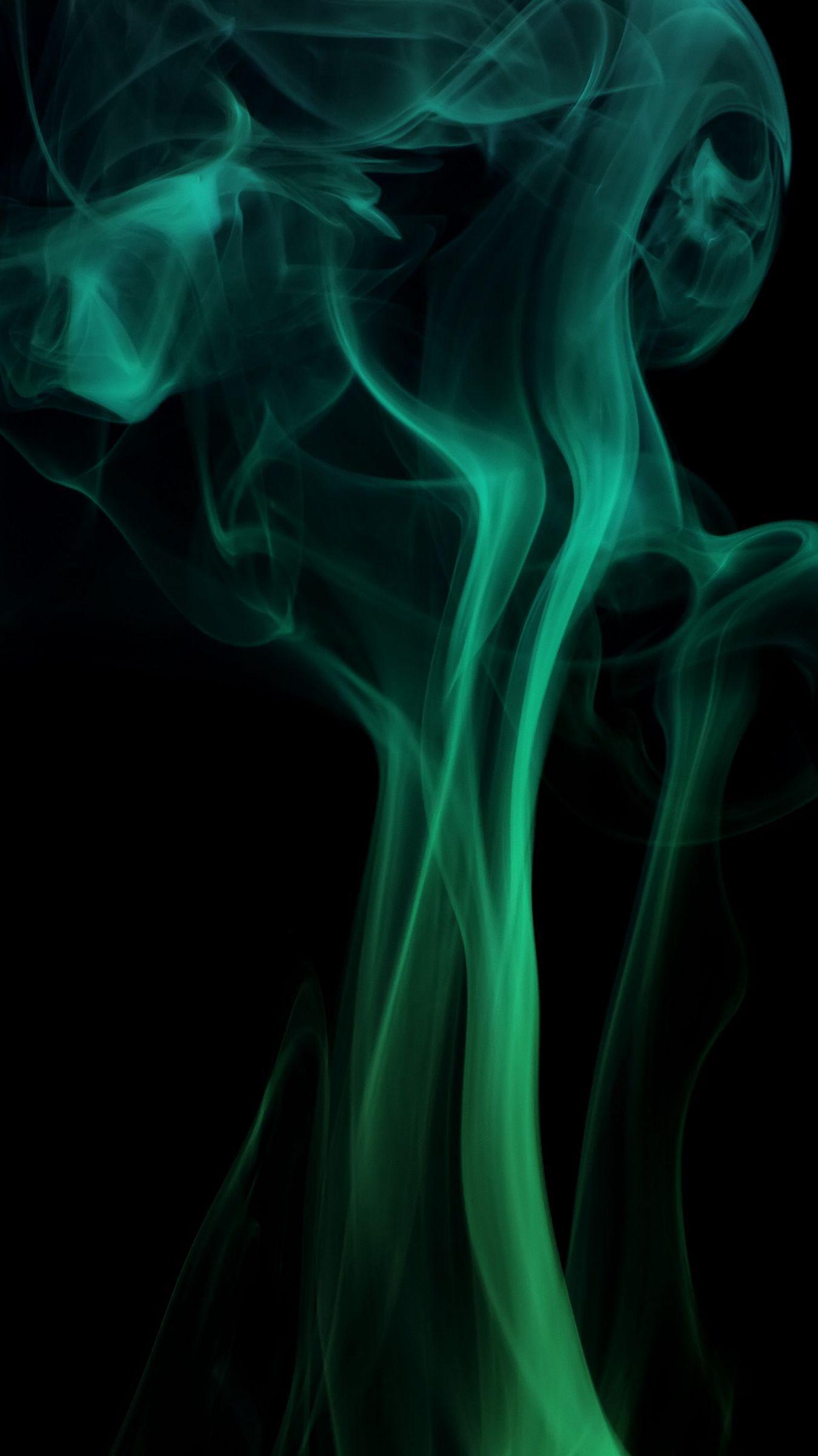 1350x2400 Download wallpaper 1350x2400 smoke, shroud, colored smoke, green, dark iphone 8+/7+/6s+/for parallax HD background