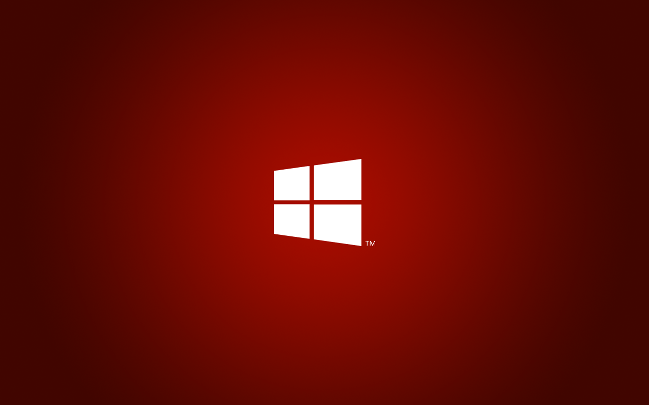 windows 10 red and black theme
