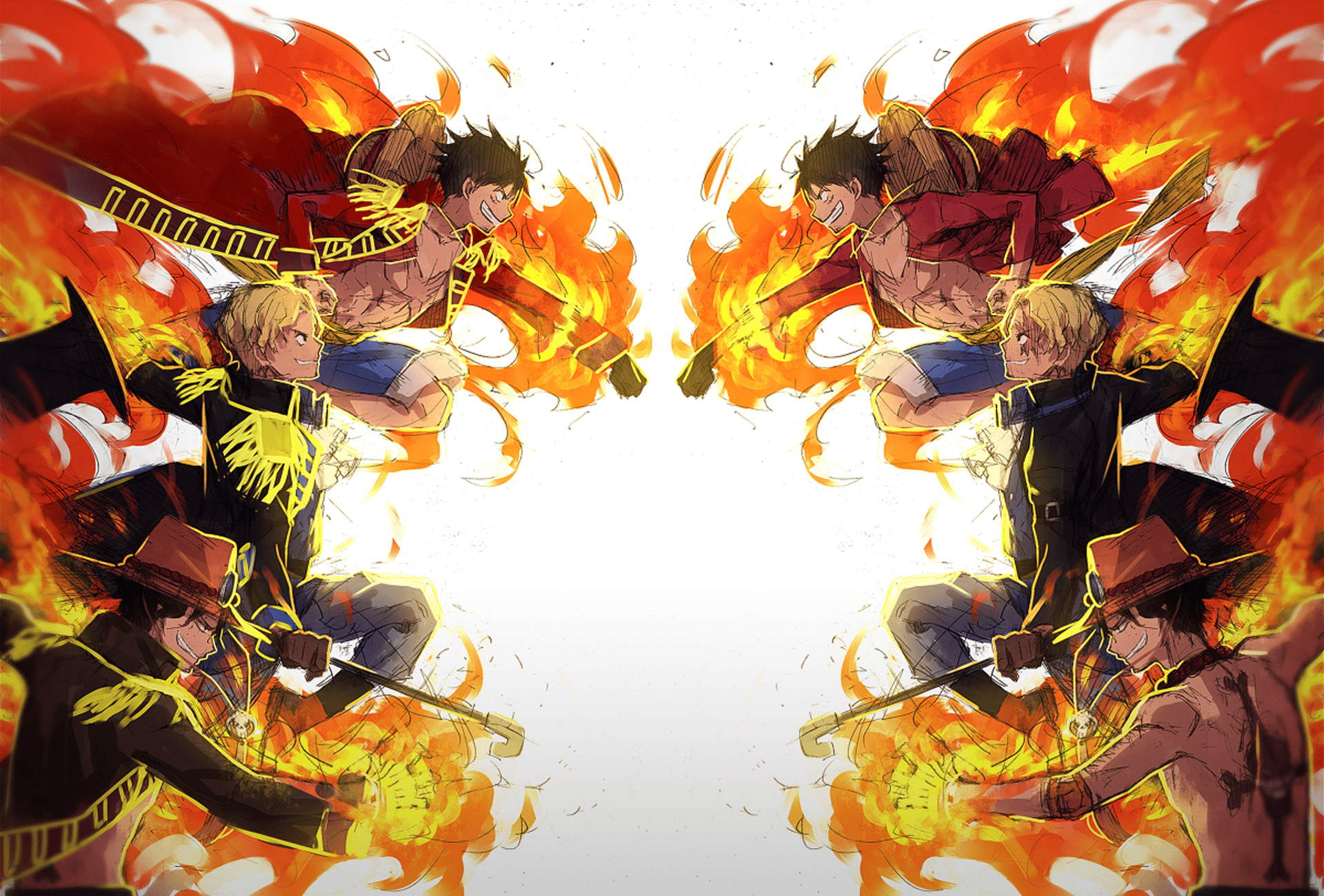 1920x1300 Sabo (One Piece), Monkey D. Luffy, One Piece, Portgas D. Ace wallpaper. Mocah HD Wallpaper