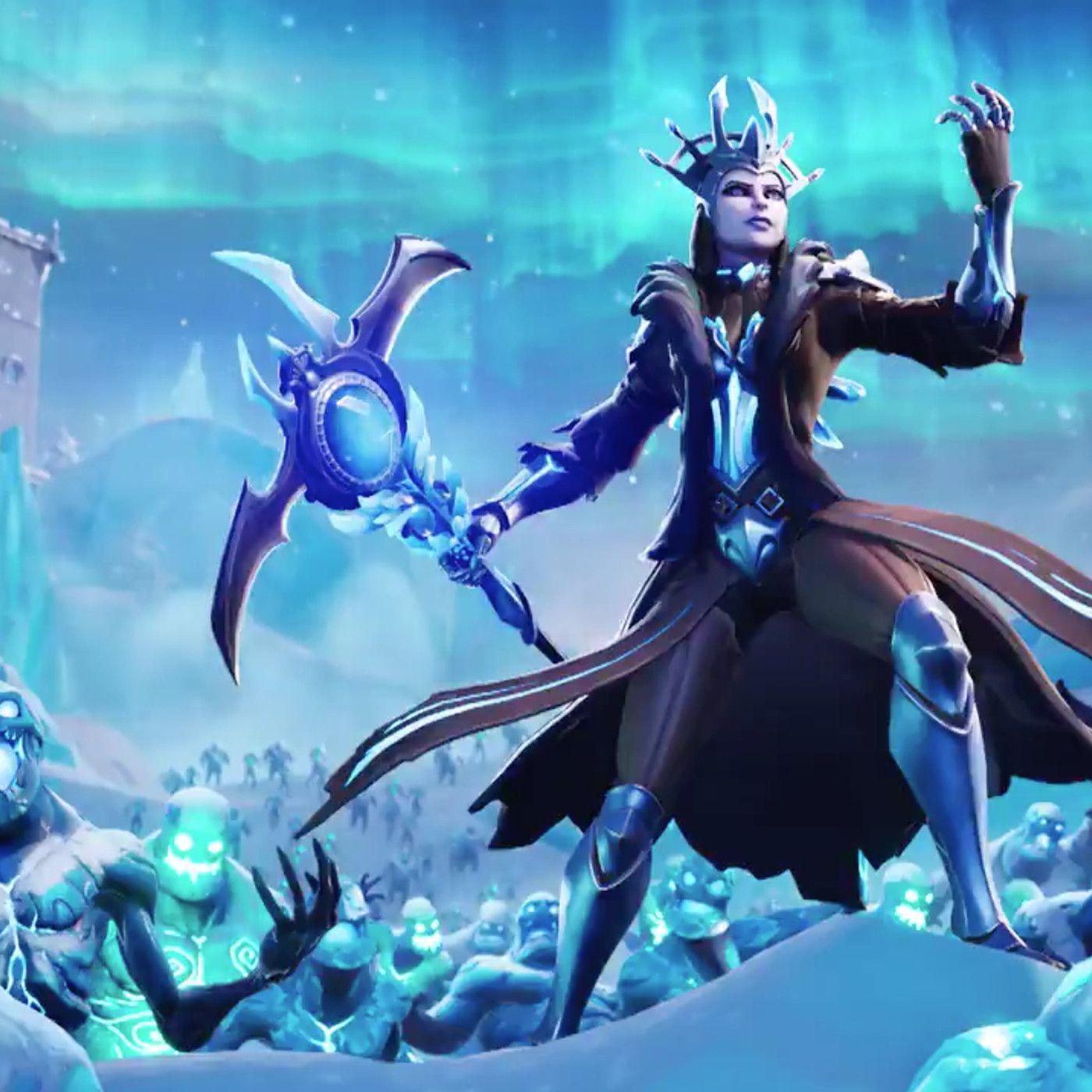 1400x1400 Free download Fortnites Ice Storm cometh Ice King dumps blizzard on the whole [1400x1400] for your Desktop, Mobile & Tablet. Explore Fortnite Ice King Wallpaper. Ice King Fortnite Wallpaper