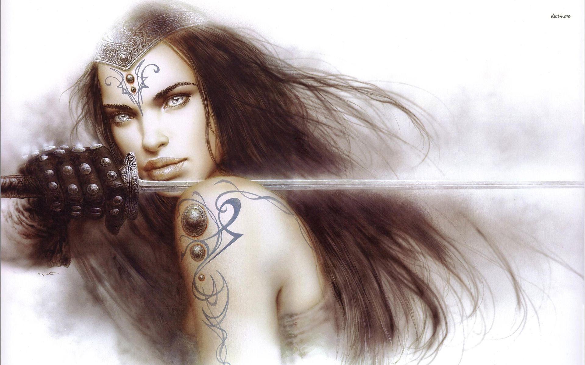 1920x1200 Woman Warrior Wallpaper