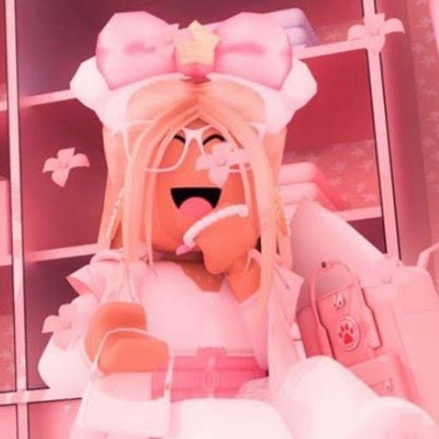 900x900 Công chúa màu hồng vào năm 2020. Hình nền tumblr dễ thương, hình ảnh Roblox, hoạt hình Roblox