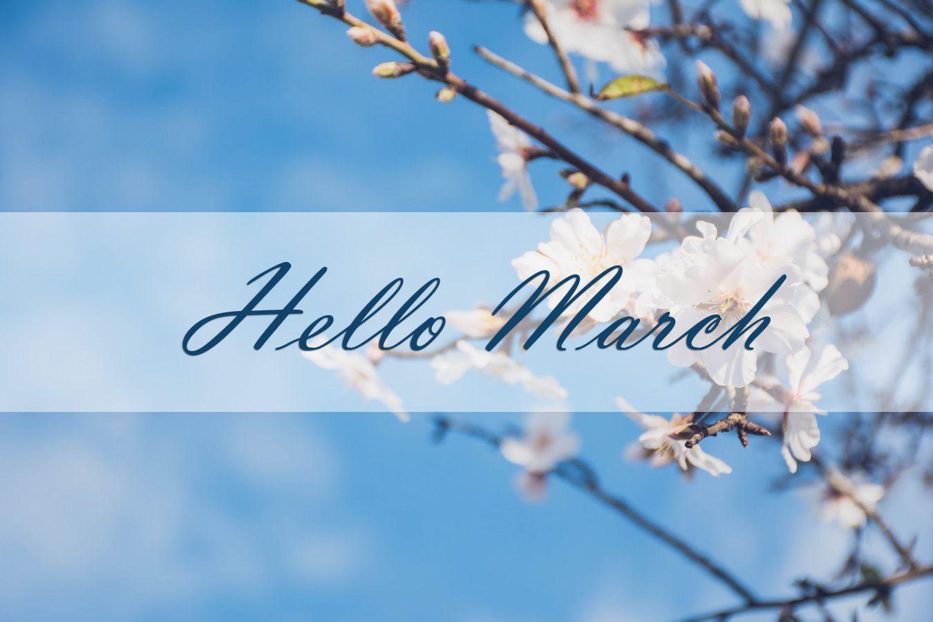 Hello March Wallpapers - Top Free Hello March Backgrounds - WallpaperAccess