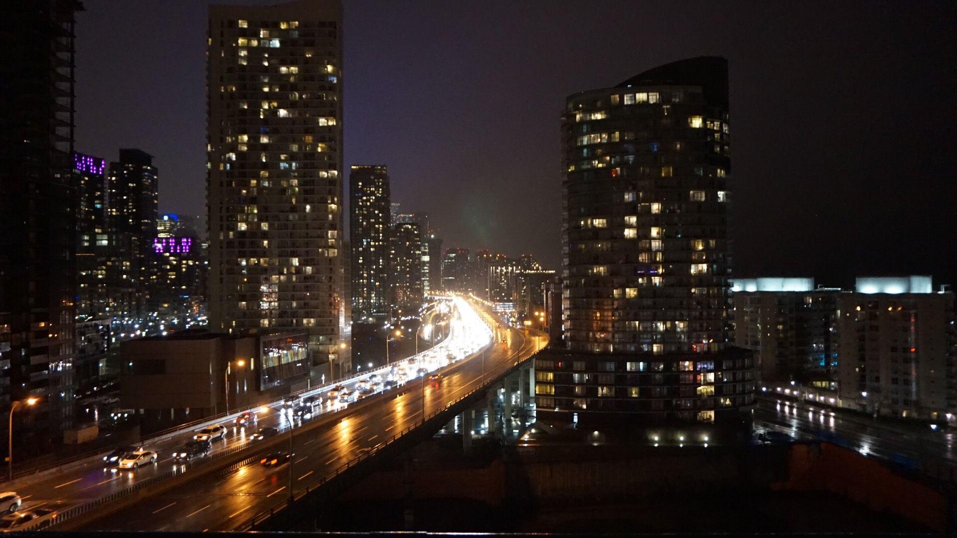 1920x1080 Toronto from my apartment- 2 Sony Alpha A5000 Camera