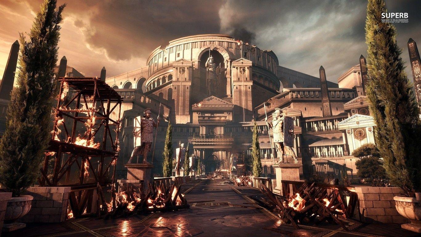 1366x768 Rome Wallpaper