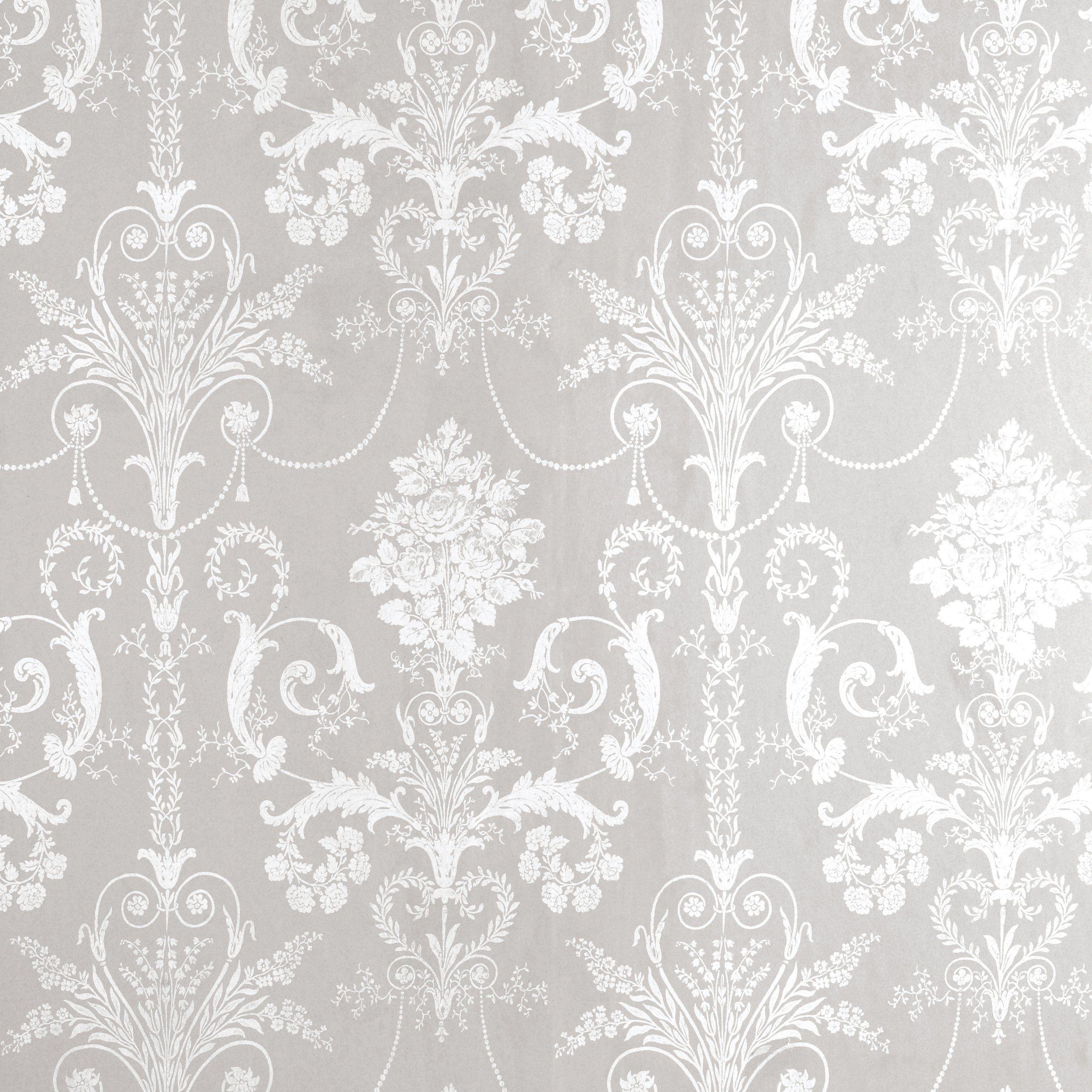 2500x2500 Gray and White Wallpaper