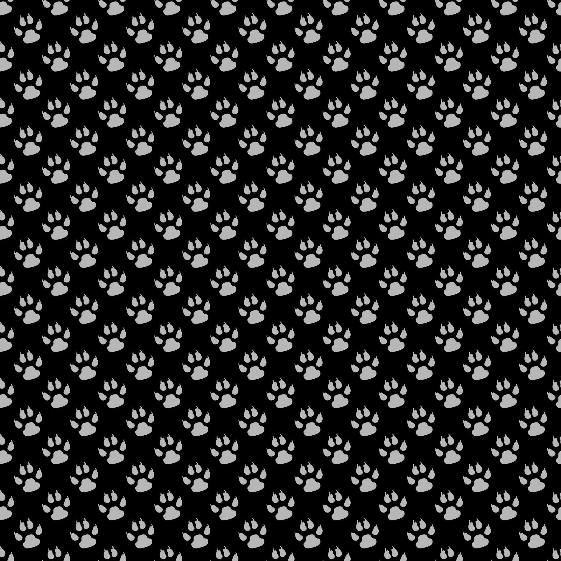 1920x1920 Download free photo of Paw print, paw prints, background, wallpaper, pattern