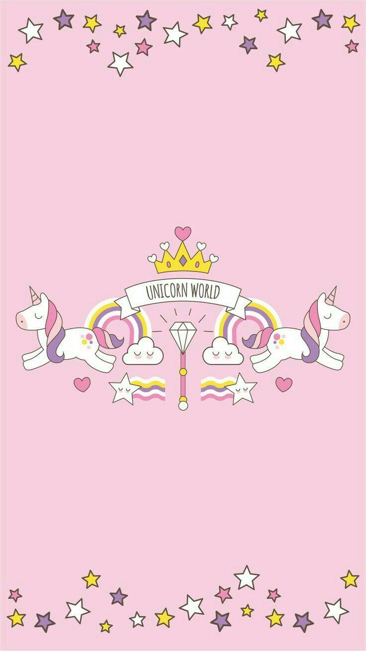 736x1307 Pink Unicorn Wallpaper