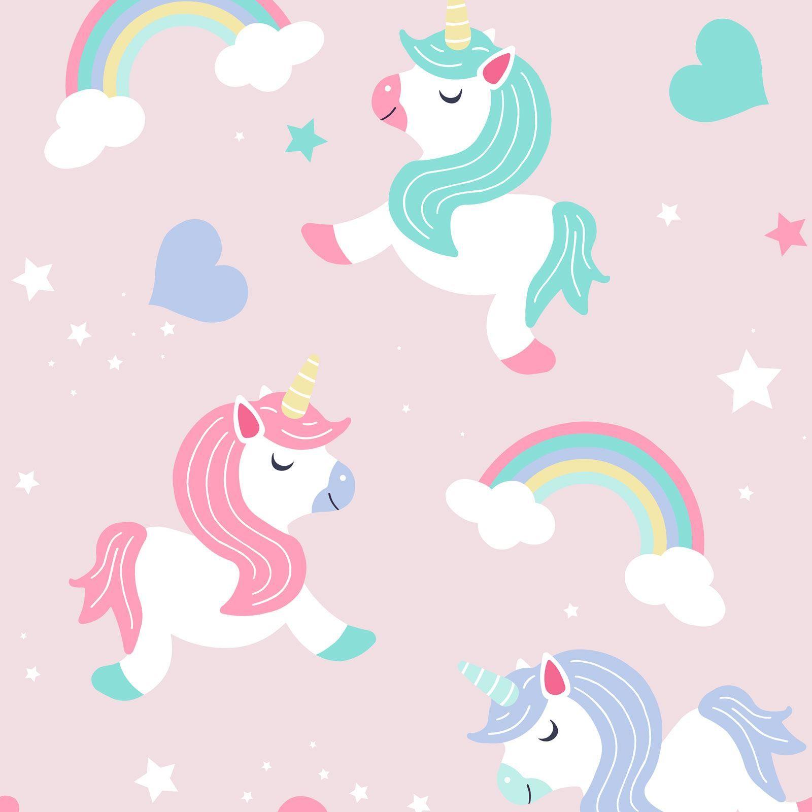 Cute Pink Unicorn Wallpapers - Top Free Cute Pink Unicorn Backgrounds ...