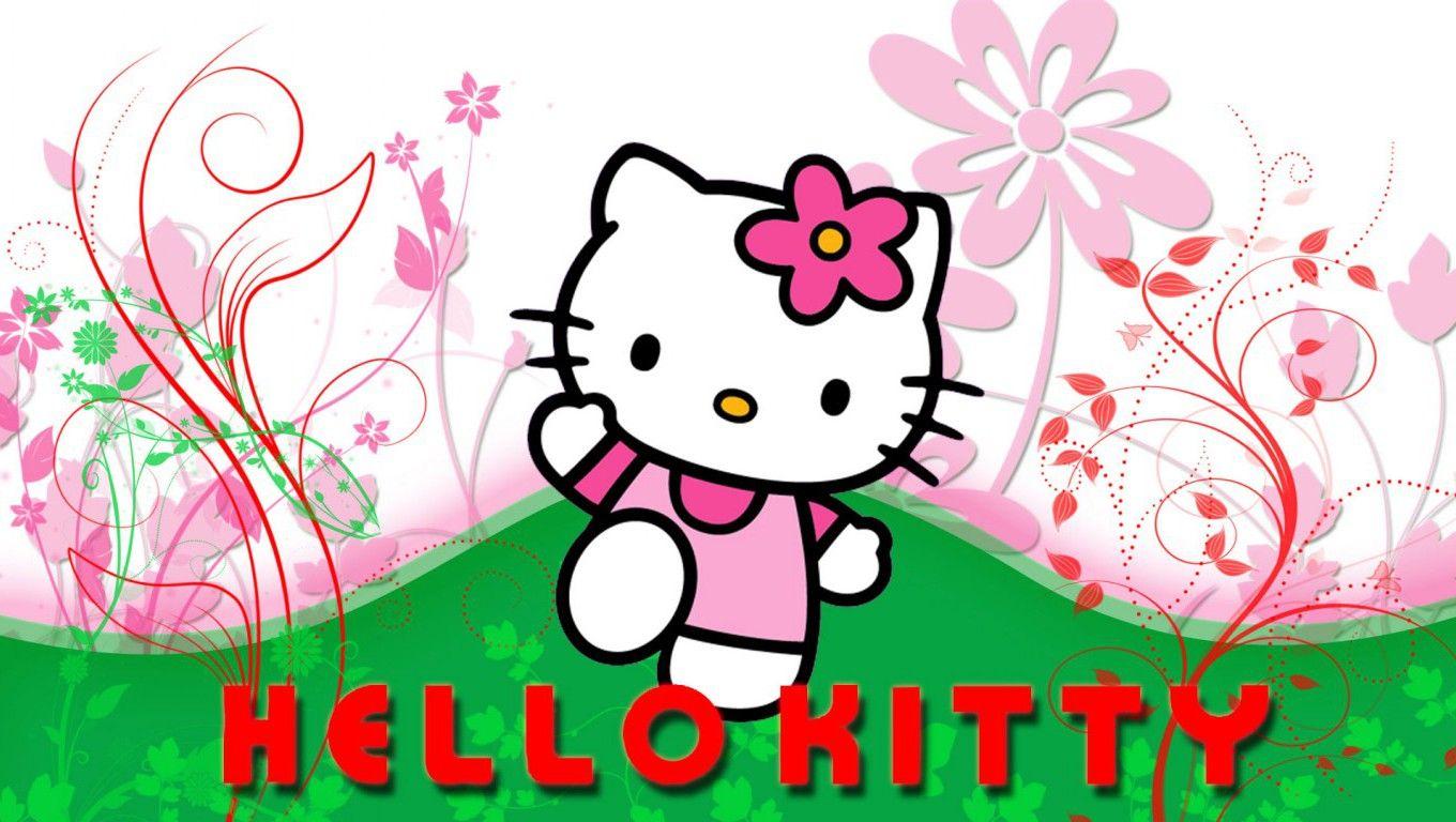 1360x768 In Gallery: Hello Kitty Wallpaper, 50 Hello Kitty HD Wallpaper