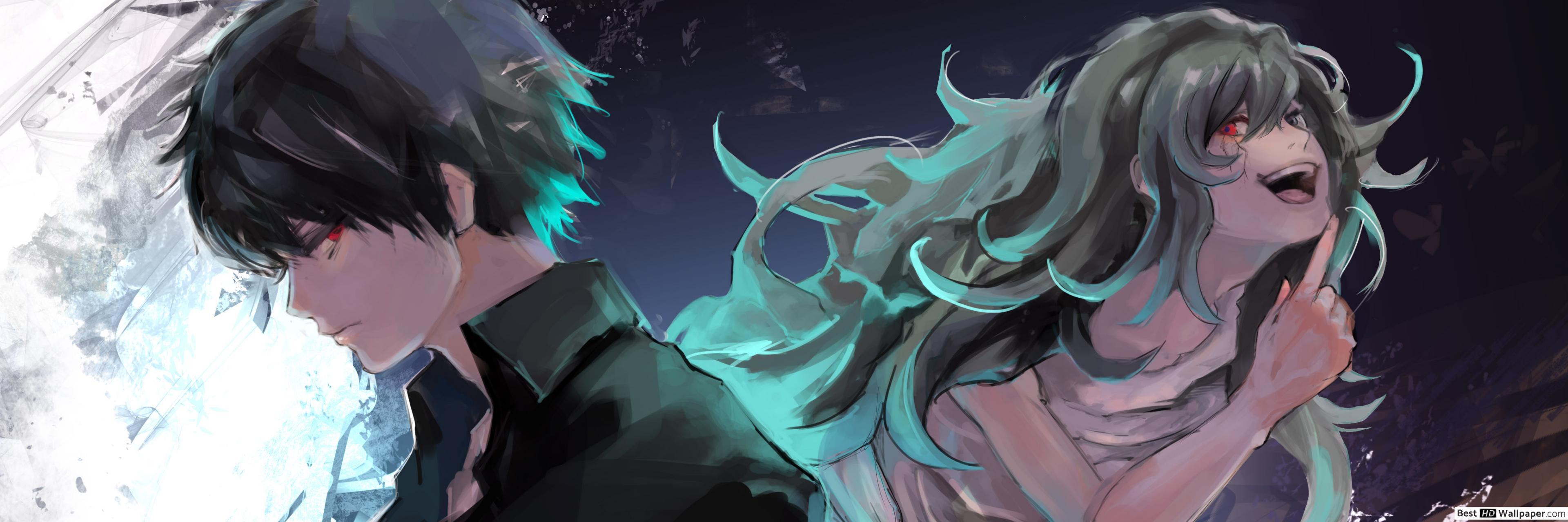 3840x1280 Cute Eto Yoshimura Wallpaper