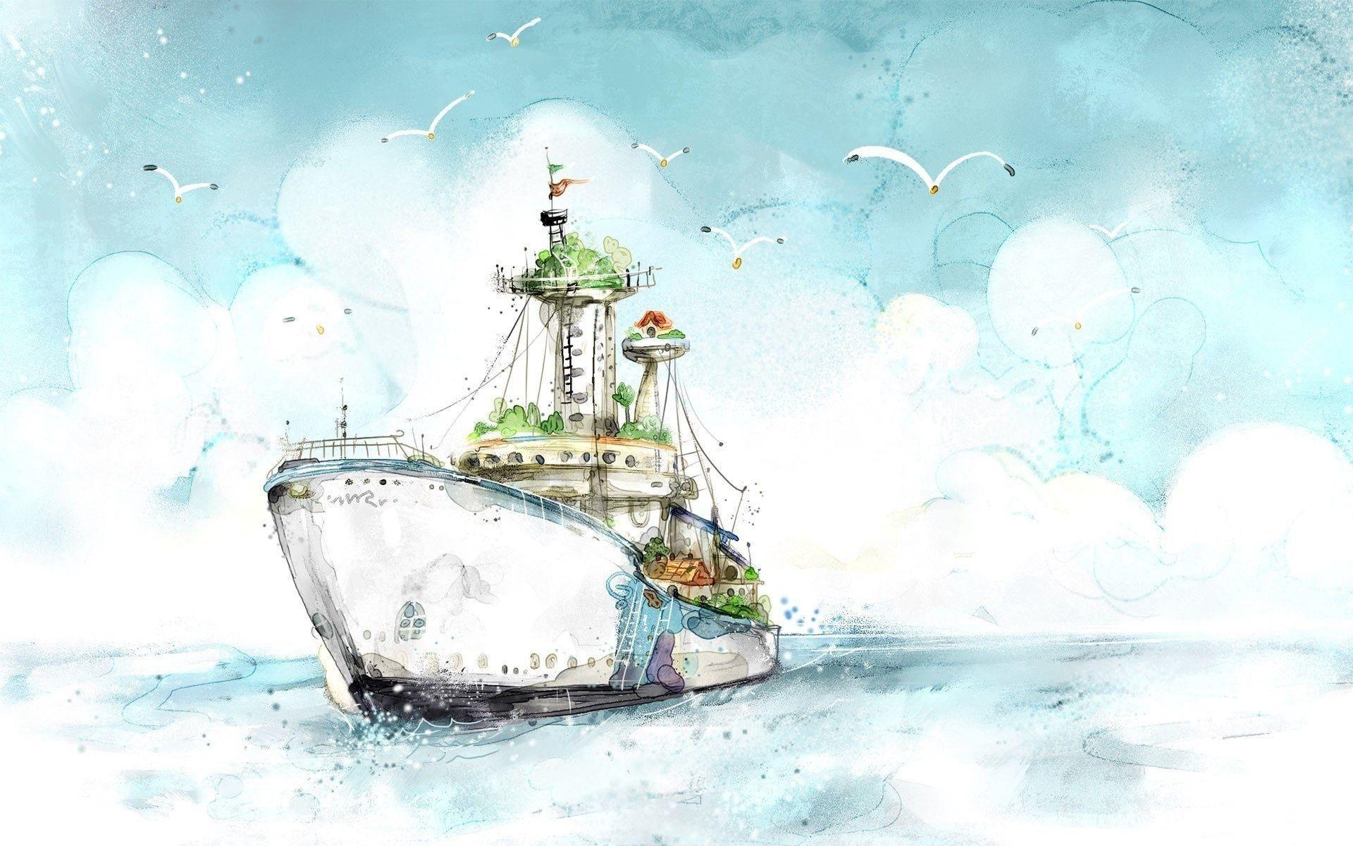 1920x1200 Watercolor Wallpaper for Desktop