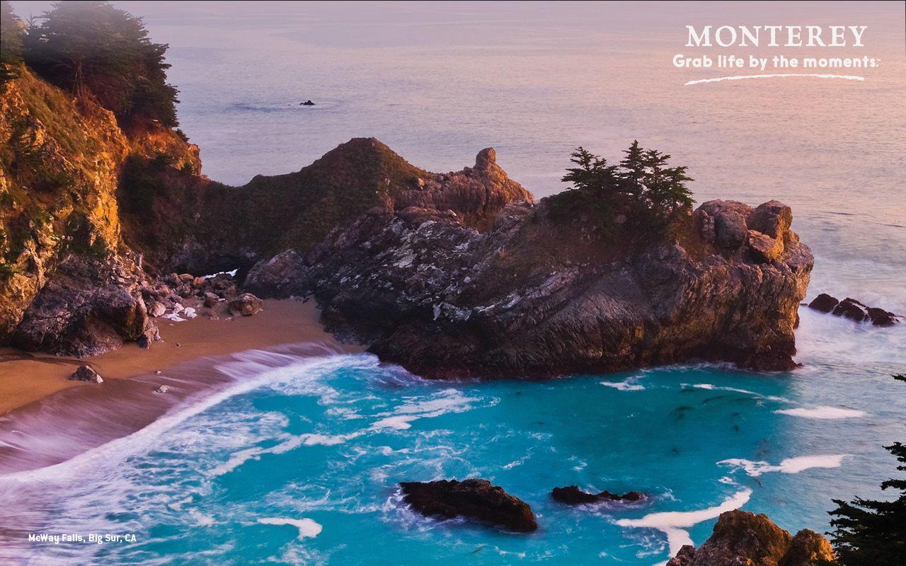 1280x800 Visit Monterey County Downloadable Wallpaper