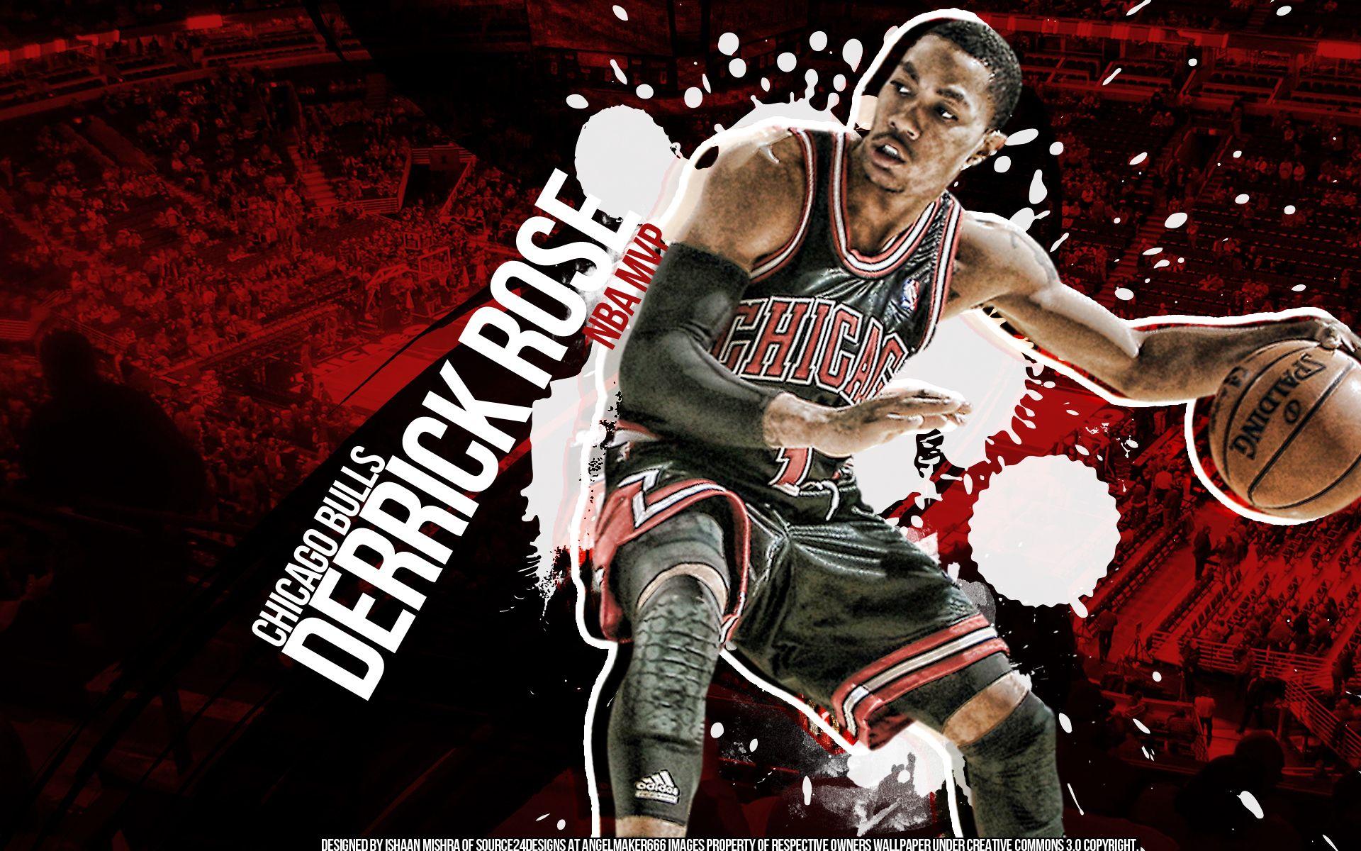1920x1200 Derrick Rose HD Wallpaper for desktop download