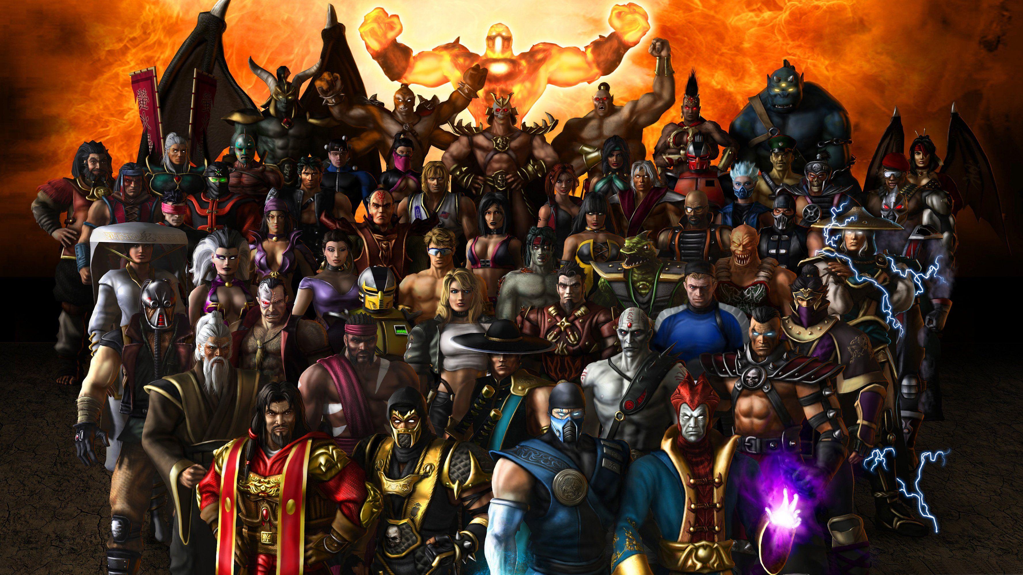 3554x1999 HD Mortal Kombat Shaolin Monks Wallpaper