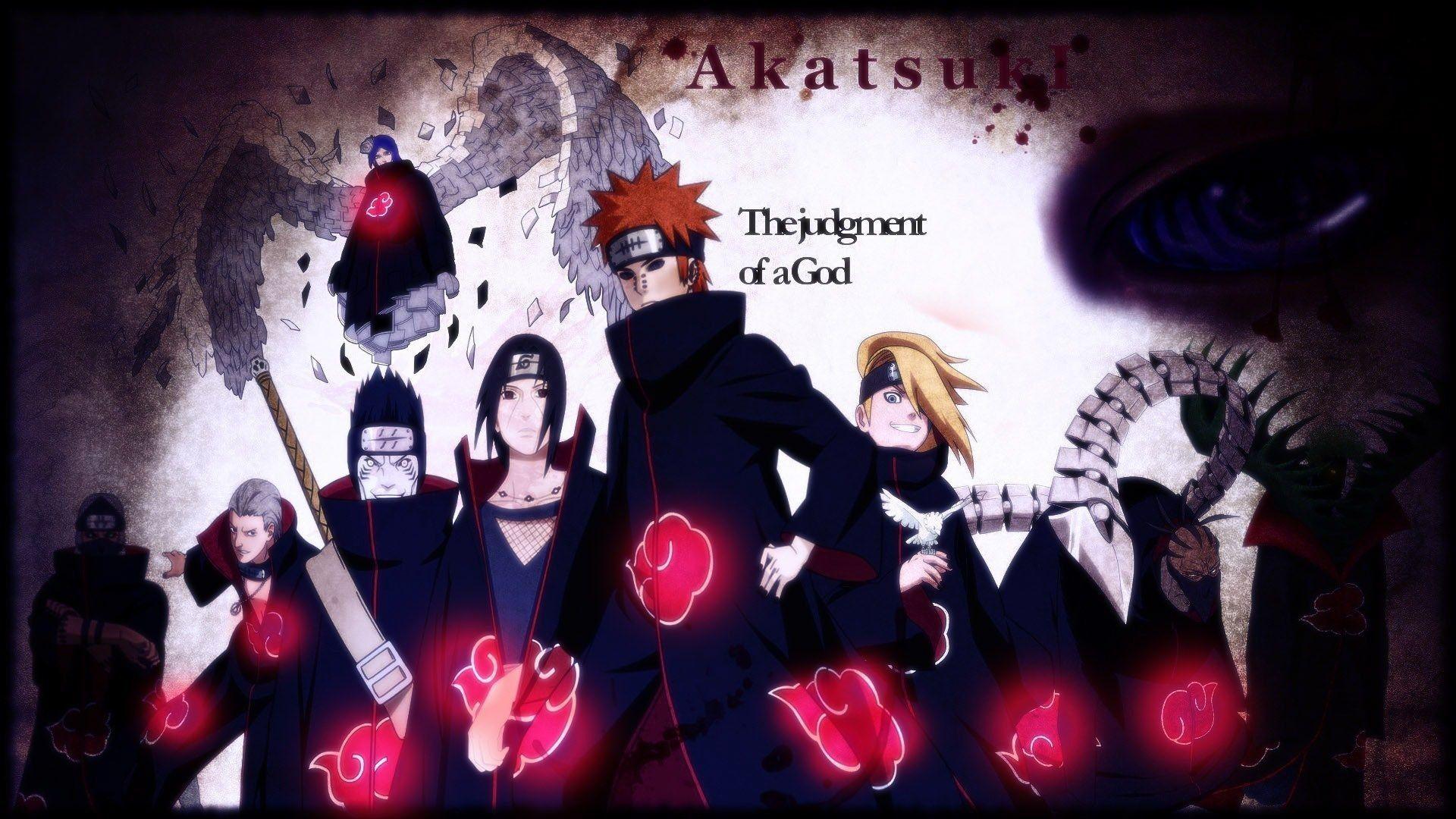 1920x1080 Naruto Shippuden Wallpaper Akatsuki background picture