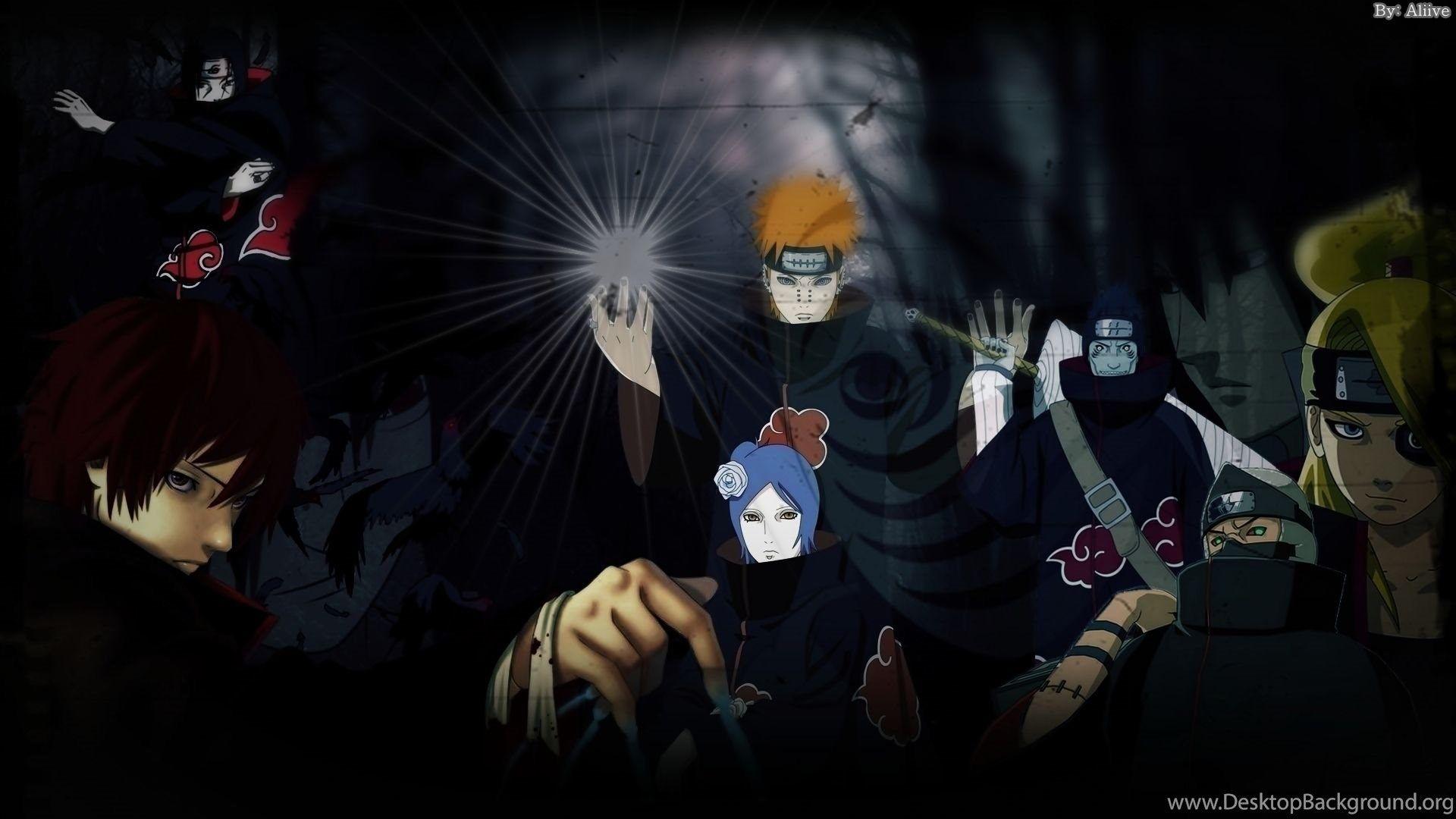1920x1080 Top Naruto Akatsuki Wallpaper Image For Pinterest Desktop Background