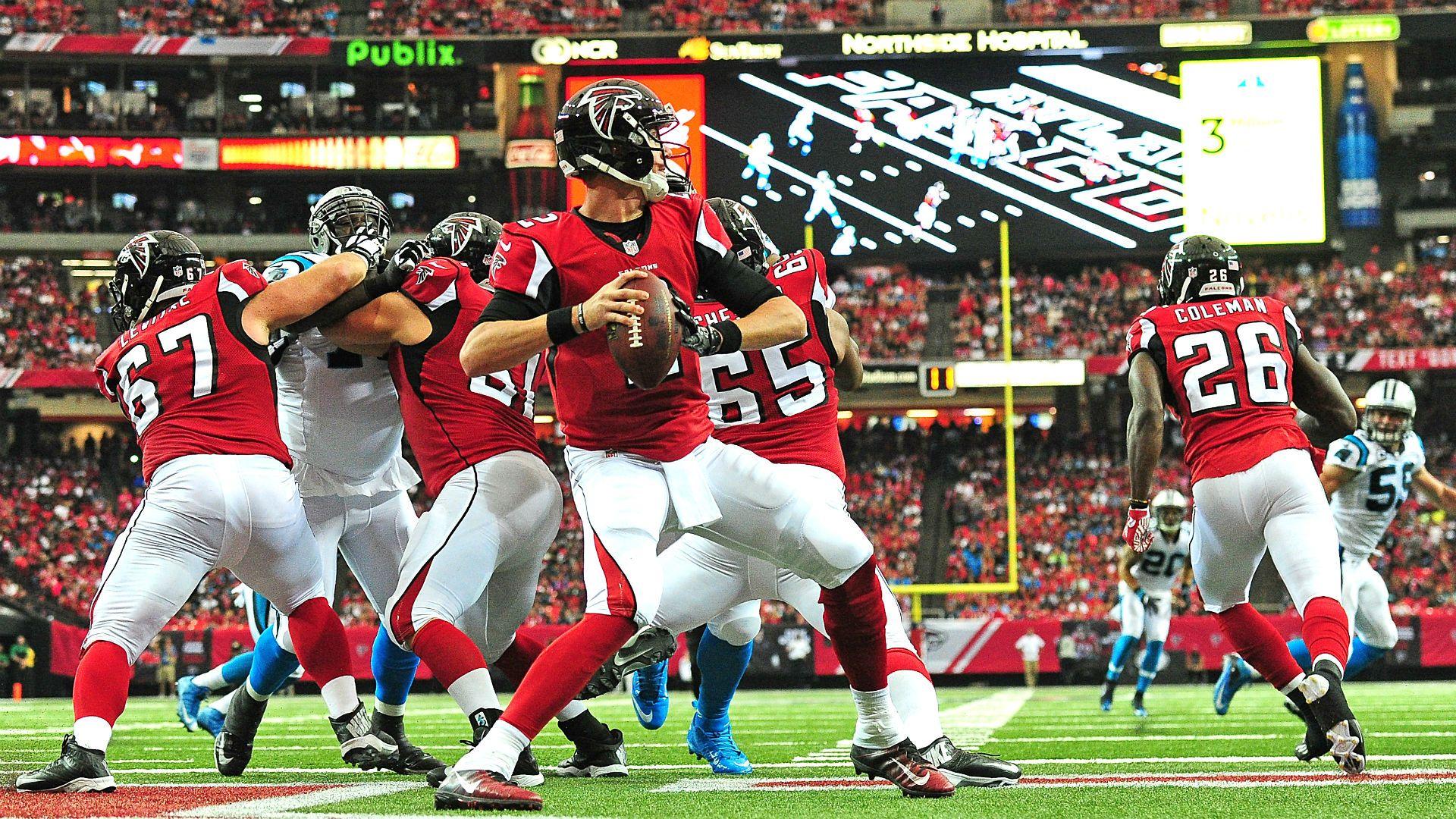 1920x1080 Matt Ryan, Julio Jones decimate Panthers in blowout