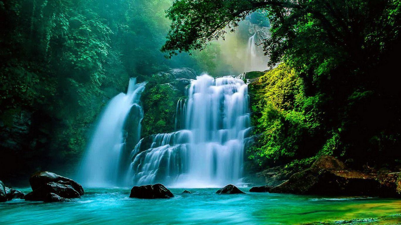 1366x768 Waterfall Desktop Background. Beautiful Waterfall Wallpaper, Amazing Waterfall Wallpaper and Waterfall Wallpaper