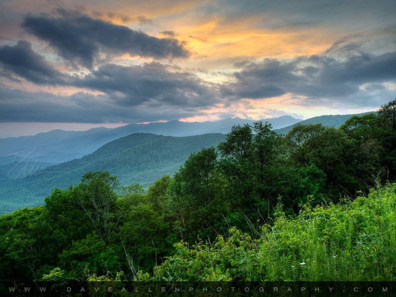 1280x960 Blue Ridge Mountains Desktop Wallpaper