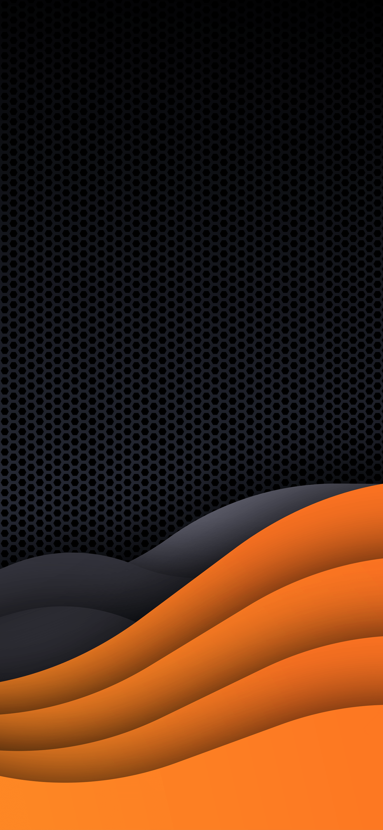 1242x2688 Multicolor waves iPhone wallpaper