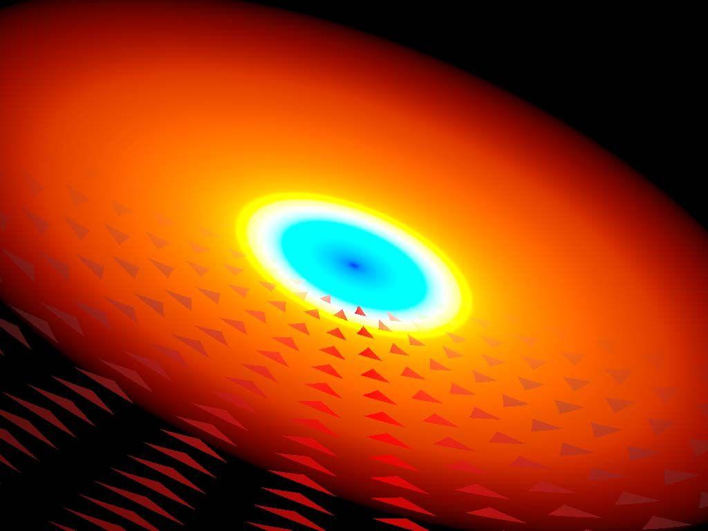 1024x768 Type Of Black Hole Quasar Discovered