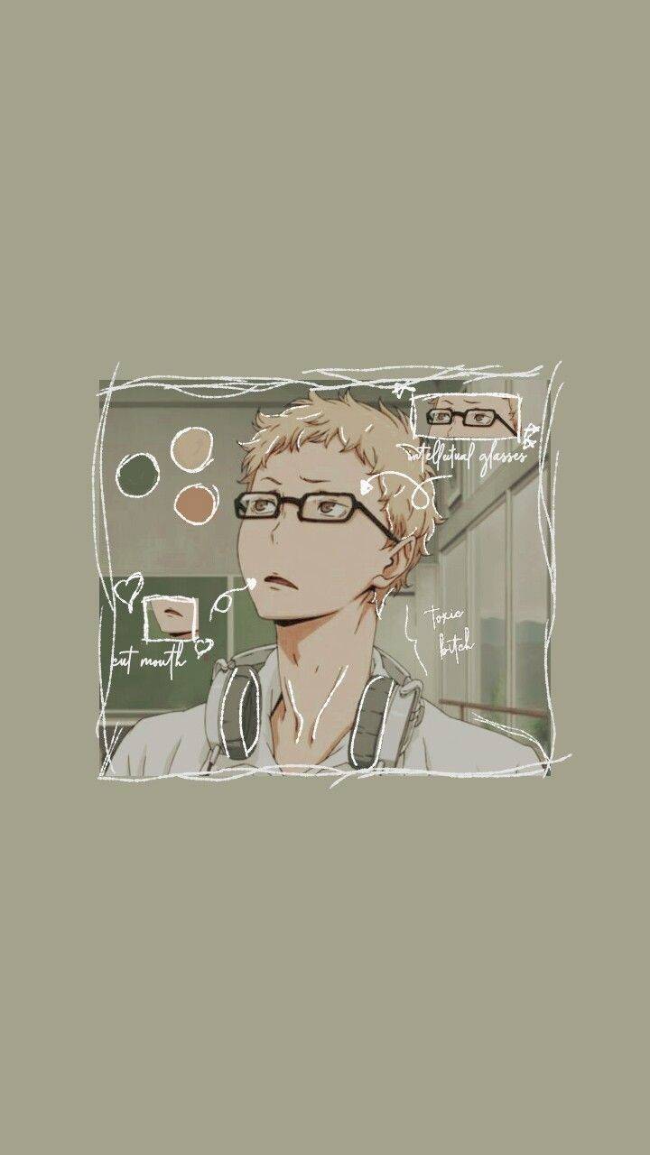 720x1280 Kei Tsukishima Wallpaper