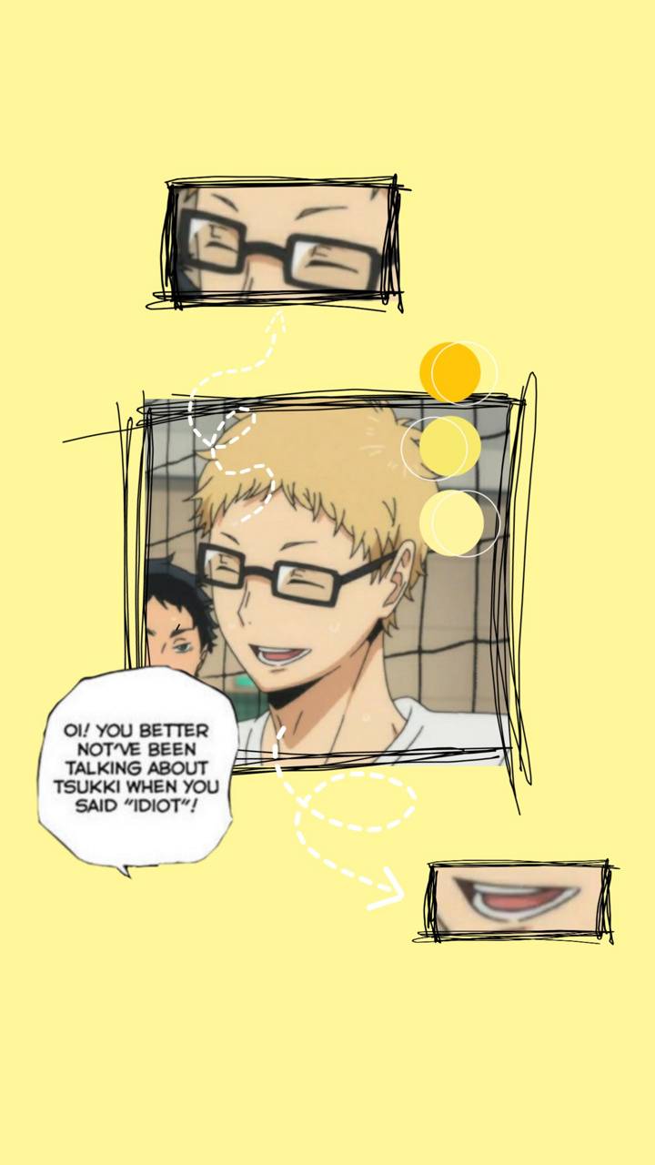 720x1280 Tsukki Wallpaper