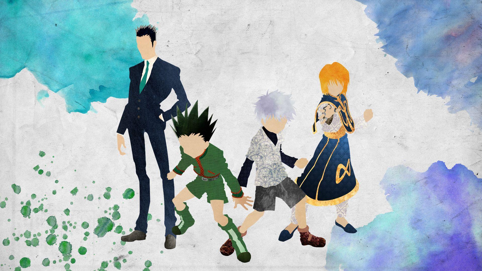 Hunter X Hunter Minimalist Wallpapers Top Free Hunter X Hunter Minimalist Backgrounds Wallpaperaccess