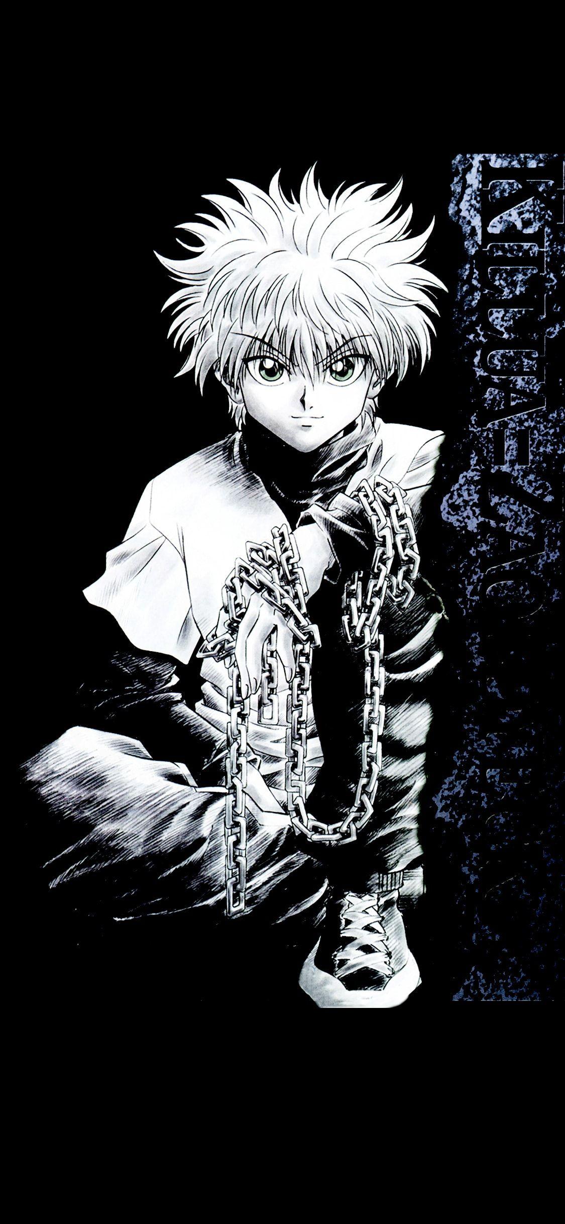 1125x2436 Black Hunter x Hunter Wallpaper Free HD Wallpaper