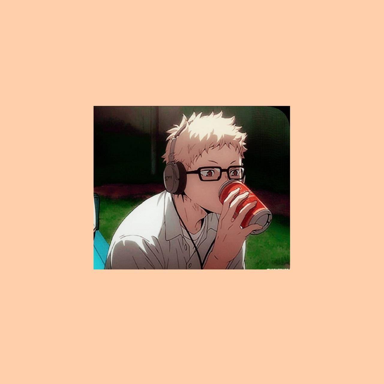 1280x1280 Haikyuu tsukki wallpaper