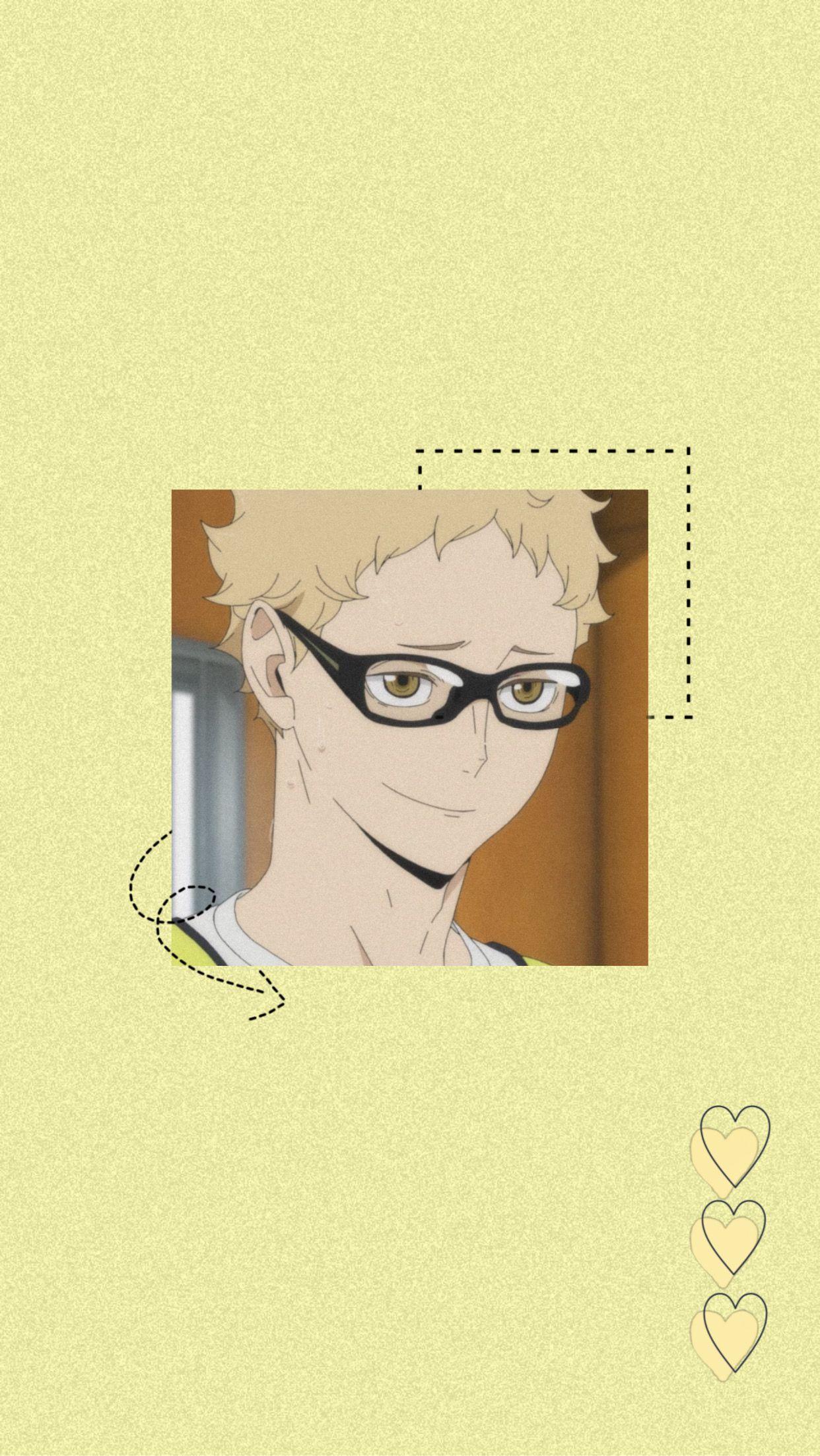 1242x2204 Tsukishima Kei 4K of Wallpaper for Andriod