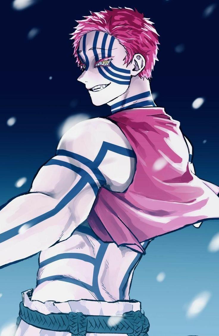 736x1128 Akaza (猗窩座). Anime demon, Anime guys, Slayer anime