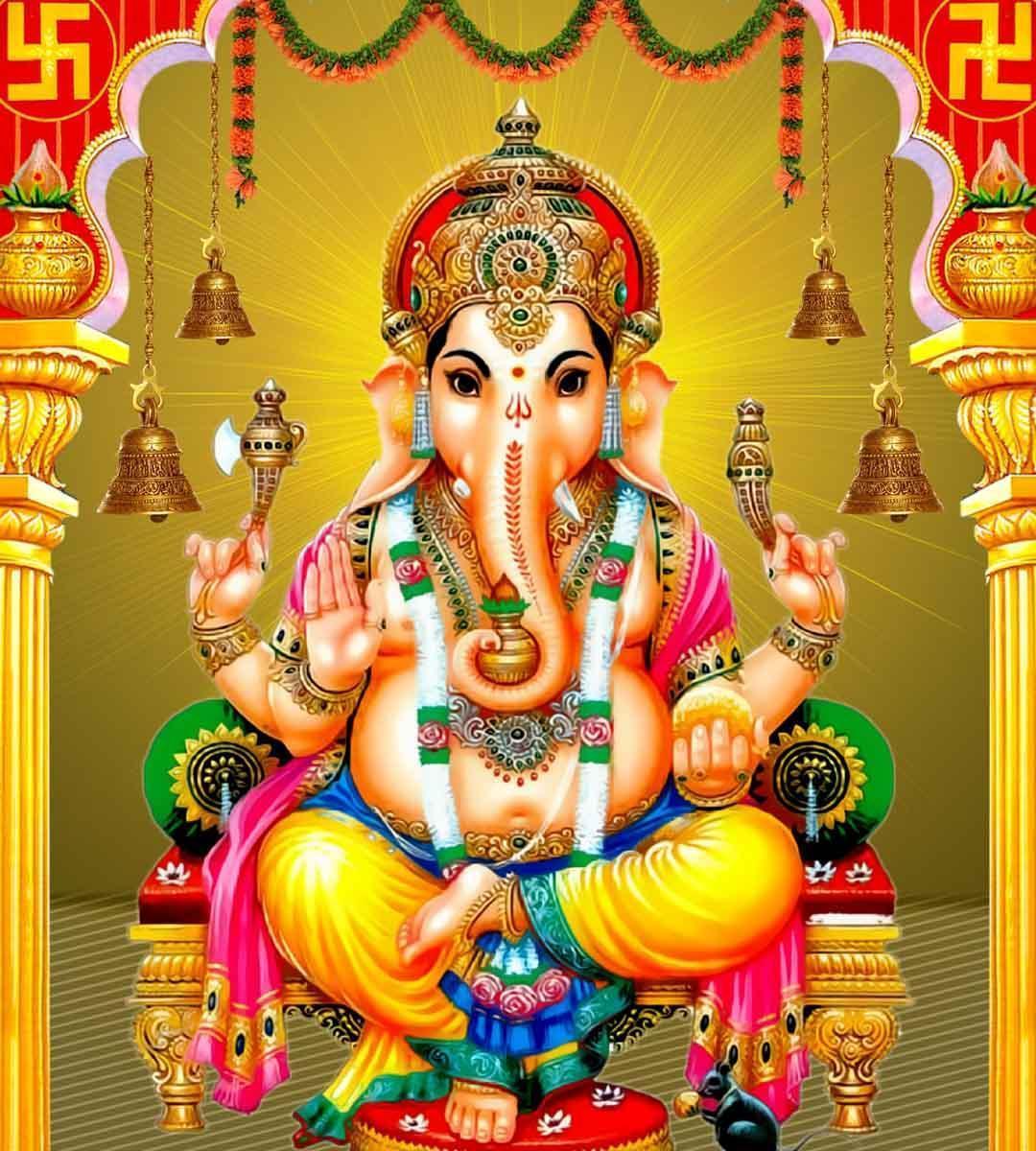 1080x1200 Lord Vinayagar Wallpaper