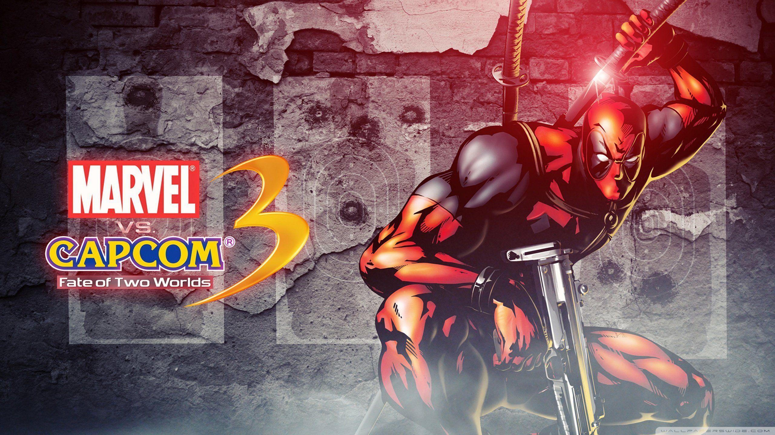 2560x1440 Marvel Vs Capcom 3 Deadpool