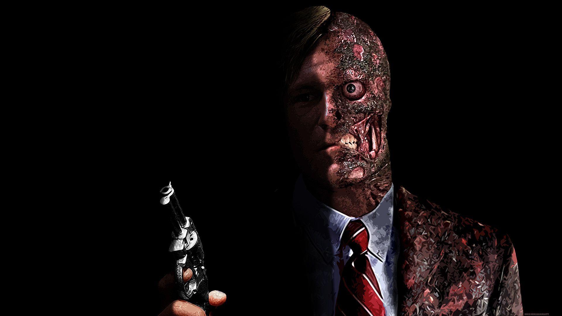 1920x1080 Two Face Batman Wallpaper