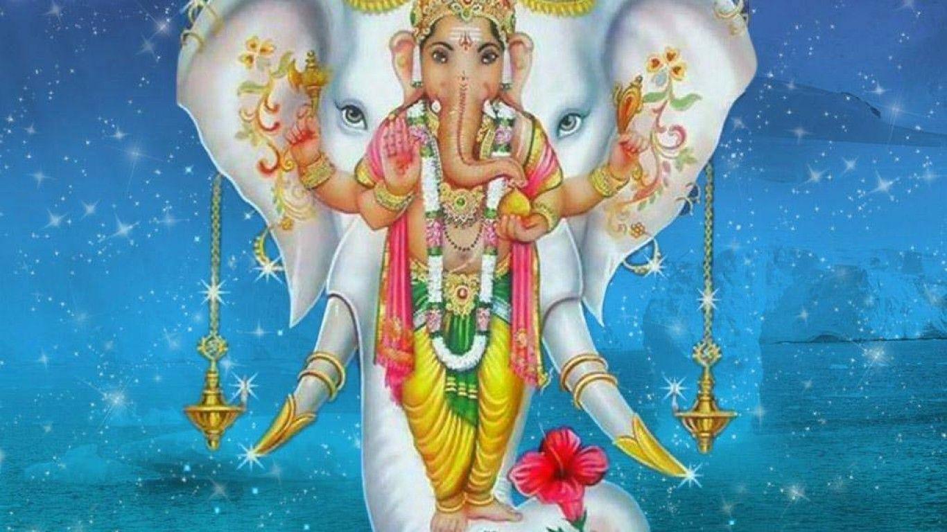 1366x768 + Lord Ganesha Wallpaper Image Latest Picture Collection