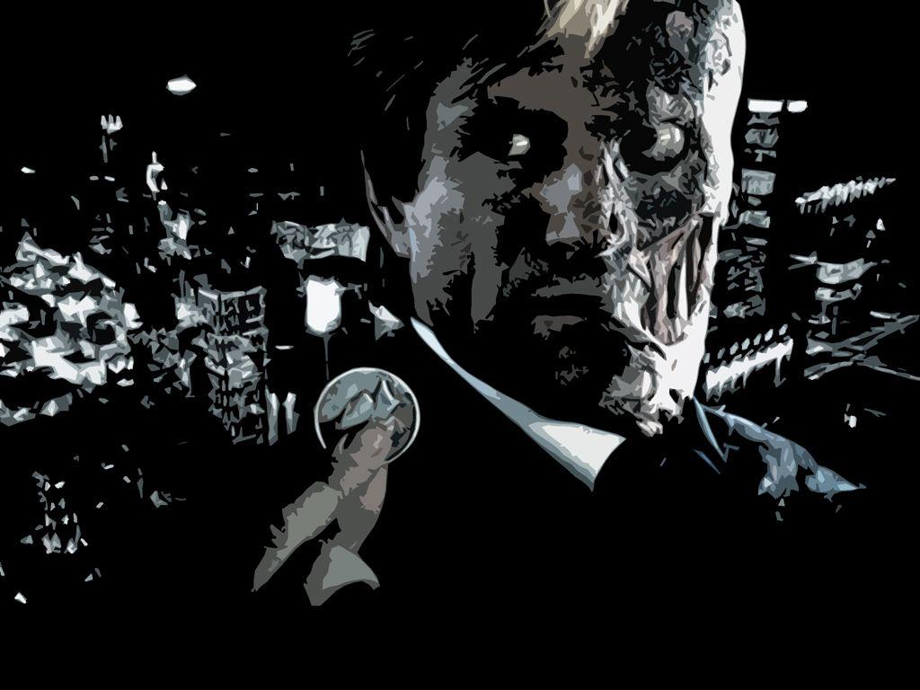 1024x768 Two Face Wallpaper