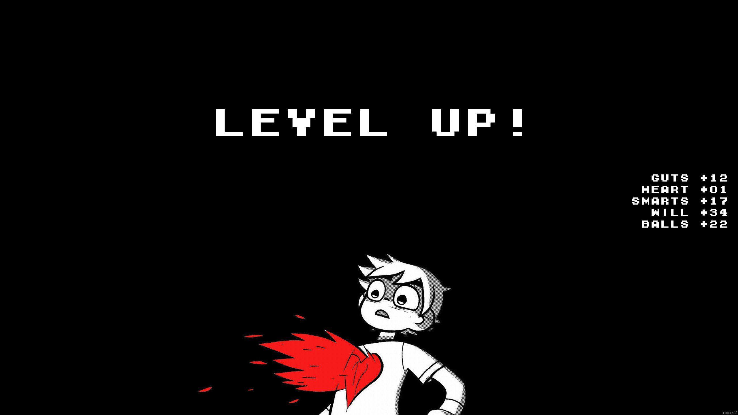 2560x1440 Scott Pilgrim, Level up, Scott Pilgrim vs. the World Wallpaper HD / Desktop and Mobile Background