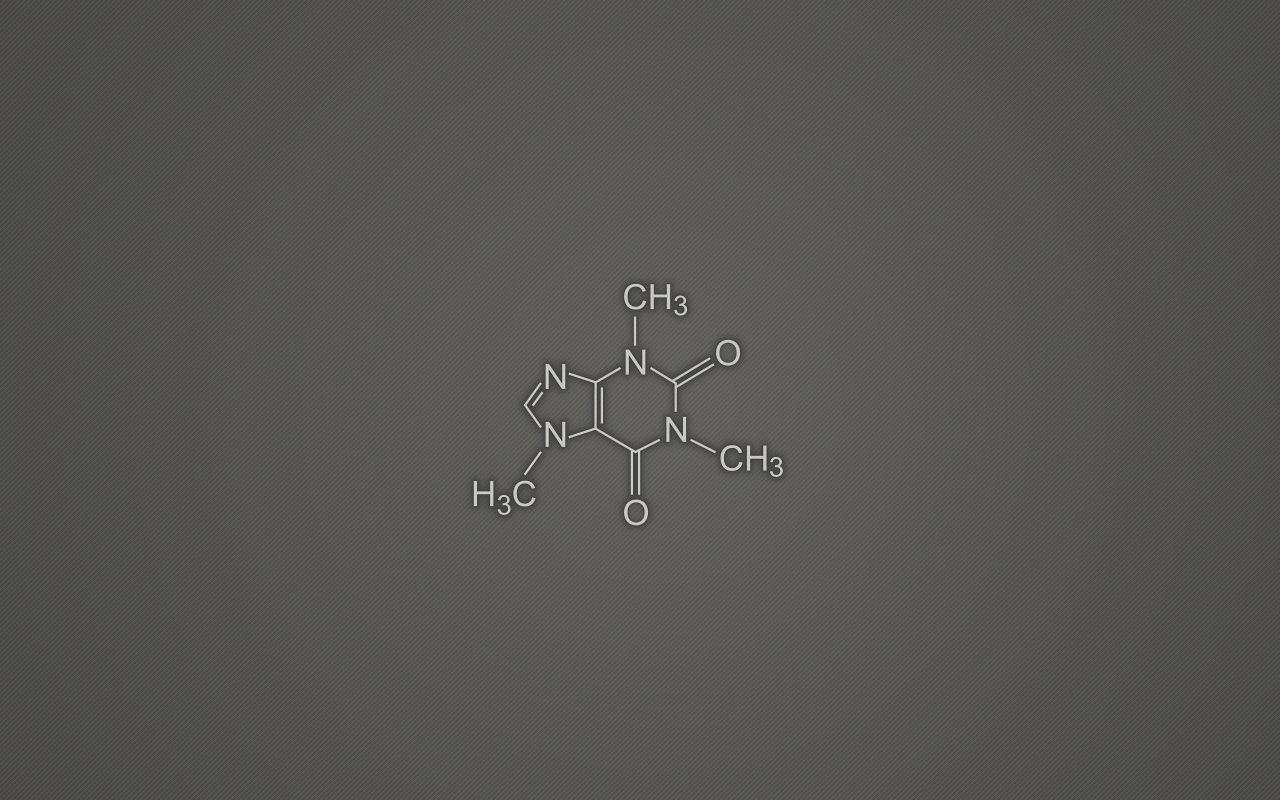 1280x800 Download Minimalistic Caffeine Wallpaper 1280x800