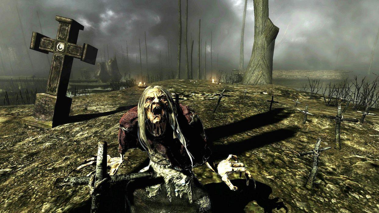1244x700 PAINKILLER shooter dark horror action wallpaperx1080
