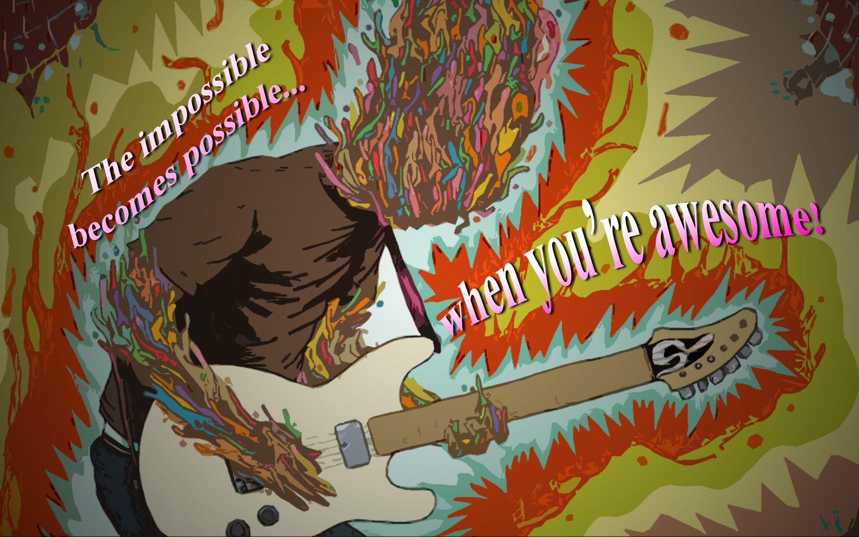 1680x1050 Psychedelic Music Wallpaper