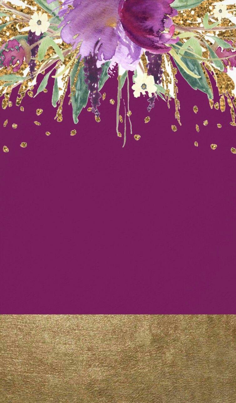 754x1283 Purple and gold flowers. Fondos de pantalla bonitos, Fondos para iphone, Fondo de pantalla móvil