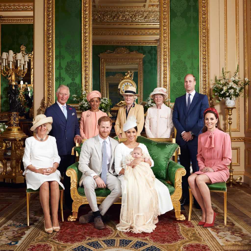 1024x1024 Meghan Markle And Prince Harry Just Released Photo From Baby Archie's Christening