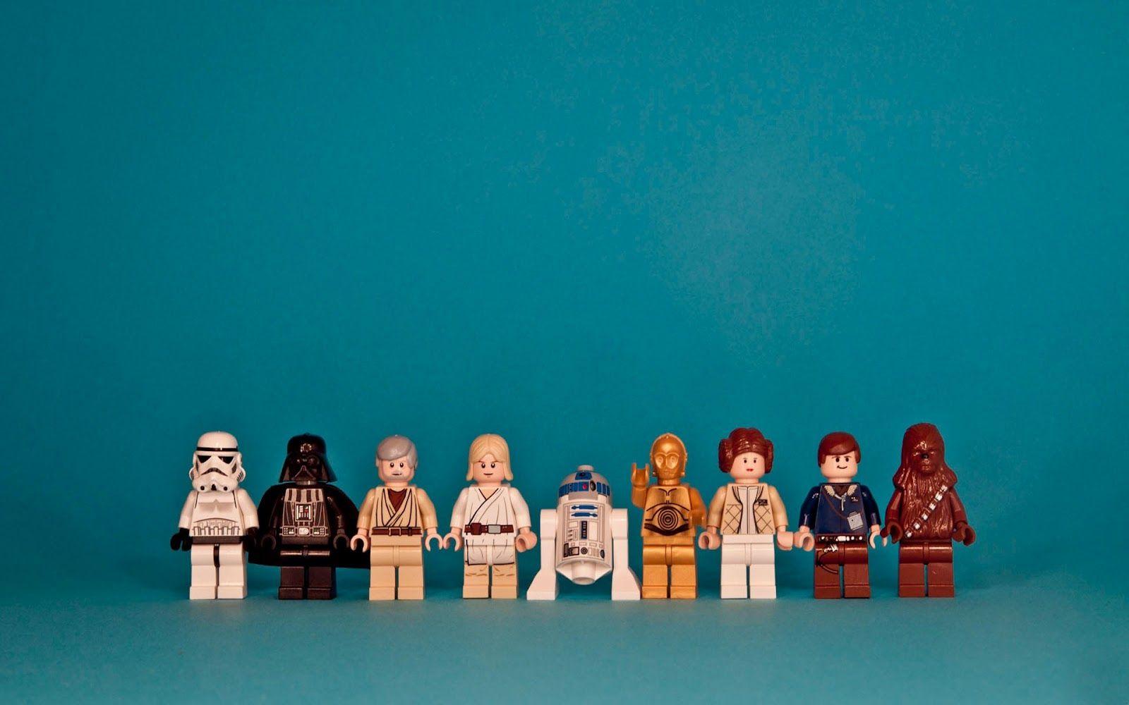 1600x1000 Desktop Wallpaper: Lego Star Wars Characters Desktop Wallpaper